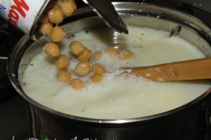 Supa-crema de naut si linte