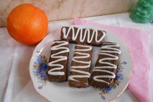Desert batoane de ciocolata, cu nuca de cocos