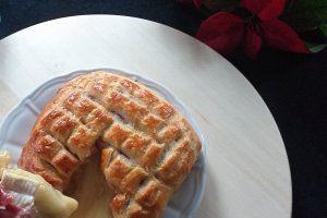 Aperitiv branza L'ortolan cu jambon in foietaj