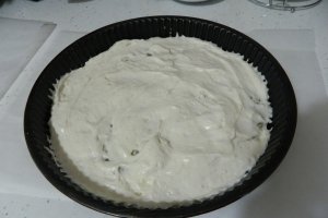 Desert tort cu ananas, nuca de cocos si mandarine
