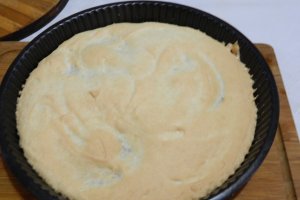 Desert tort cu ananas, nuca de cocos si mandarine