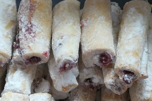 Desert fursecuri cu gem de zmeura