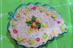 Salata de vinete cu praz si patrunjel