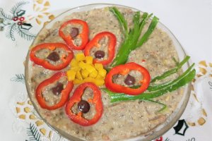 Salata de vinete cu pesto