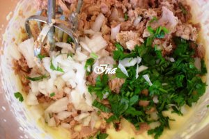Pasta de ton cu maioneza si gris