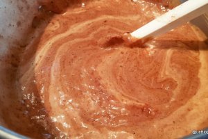 Desert prajitura cu dovleac si ciocolata (fara gluten, low carb)