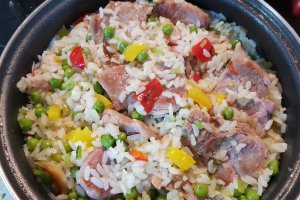 Muschiulet de porc cu orez