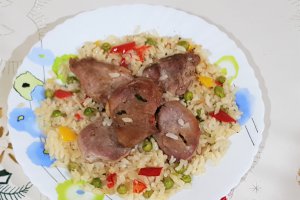 Muschiulet de porc cu orez