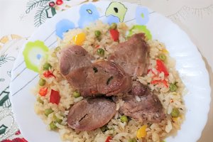 Muschiulet de porc cu orez