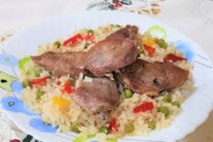 Muschiulet de porc cu orez