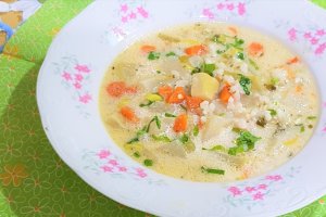 Supa de vitel cu gulie