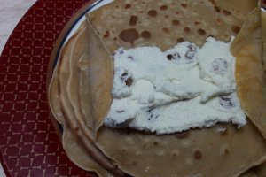 Desert clatite cu branza la cuptor