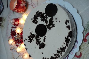 Desert Oreo cheesecake