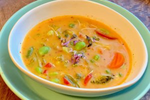 Thai red curry cu legume