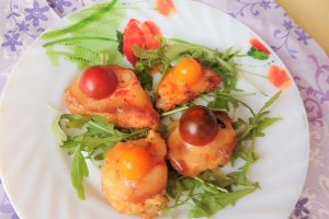 Piept de pui cu mozzarella