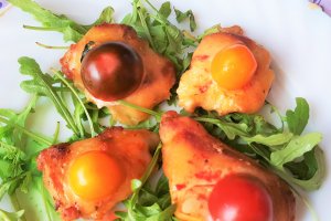 Piept de pui cu mozzarella