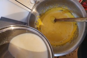 Desert choux a la creme