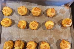 Desert choux a la creme