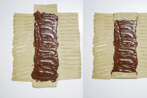 Desert placinta impletita cu Nutella