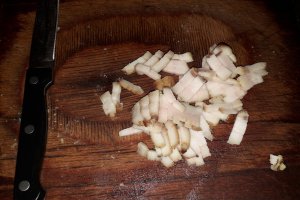 Puricei cu slaninuta afumata