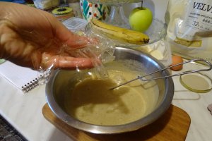Desert tort cu mousse de banane