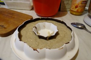 Desert tort cu mousse de banane