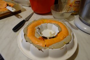 Desert tort cu mousse de banane