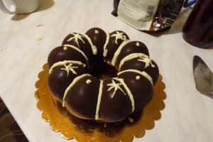 Desert tort cu mousse de banane