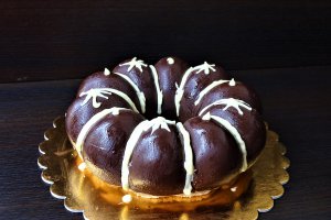 Desert tort cu mousse de banane