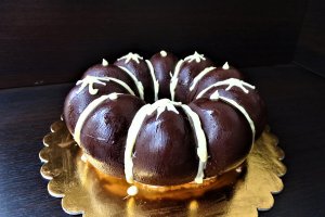 Desert tort cu mousse de banane