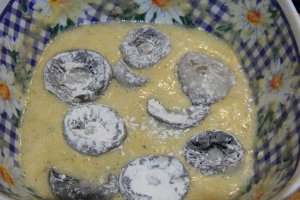 Ciuperci champignon pane