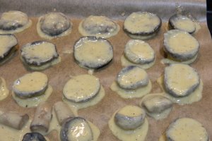 Ciuperci champignon pane