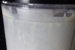 Desert crema engleza cu lapte de cocos