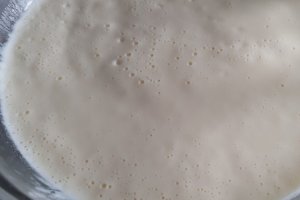 Desert crema engleza cu lapte de cocos