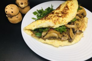 Omleta cu ciuperci
