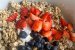 Batoane de ovaz cu capsuni si afine/Strawberry, blueberry oatmeal vegan bars-3