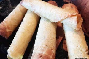 Desert vafe crocante dulci ( reteta fara gluten)