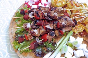 Frigarui cu porc si legume