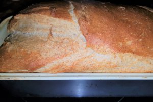 Paine de casa cu faina semi si integrala