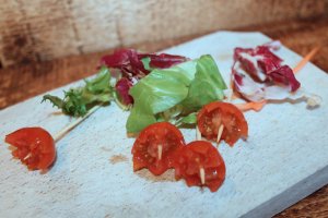 Musuroi de cartita din carne tocata, cartofi si bacon