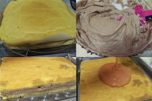 Desert tort cappuccino
