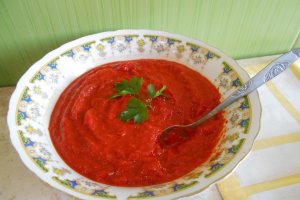 Pasta de ardei capia copti