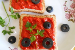 Pasta de ardei capia copti