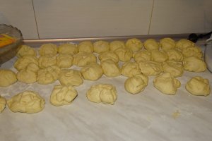 Desert mucenici moldovenesti cu fanta, de post