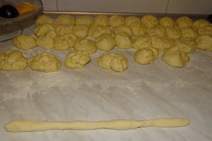 Desert mucenici moldovenesti cu fanta, de post