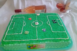 Desert tort teren de fotbal