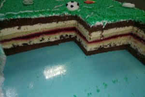 Desert tort teren de fotbal