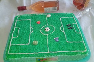 Desert tort teren de fotbal