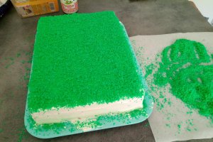 Desert tort teren de fotbal