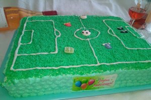 Desert tort teren de fotbal